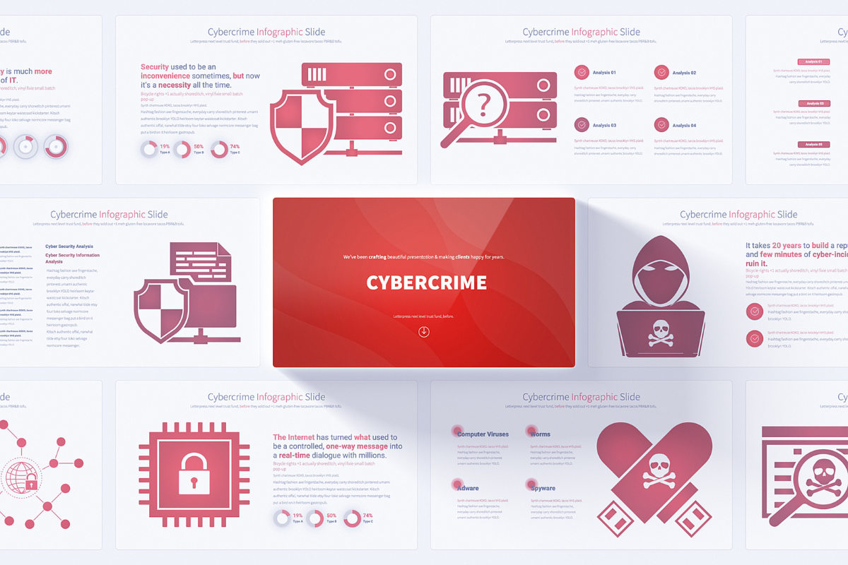 Cybercrime PowerPoint Template